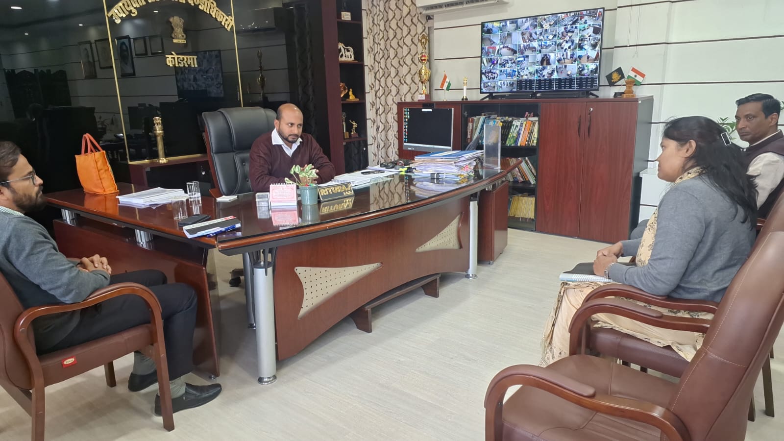 Meeting With DC Koderma